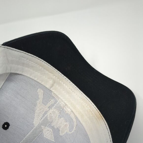 Aero Cali Est. 1987 Snapback Trucker Hat Black One Size Adjustable Mesh Back - Picture 7 of 8